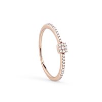 Anello Salvini Donna Bagliori in Oro rosa Diamante 0.12 Ct 20104280 - 20104280